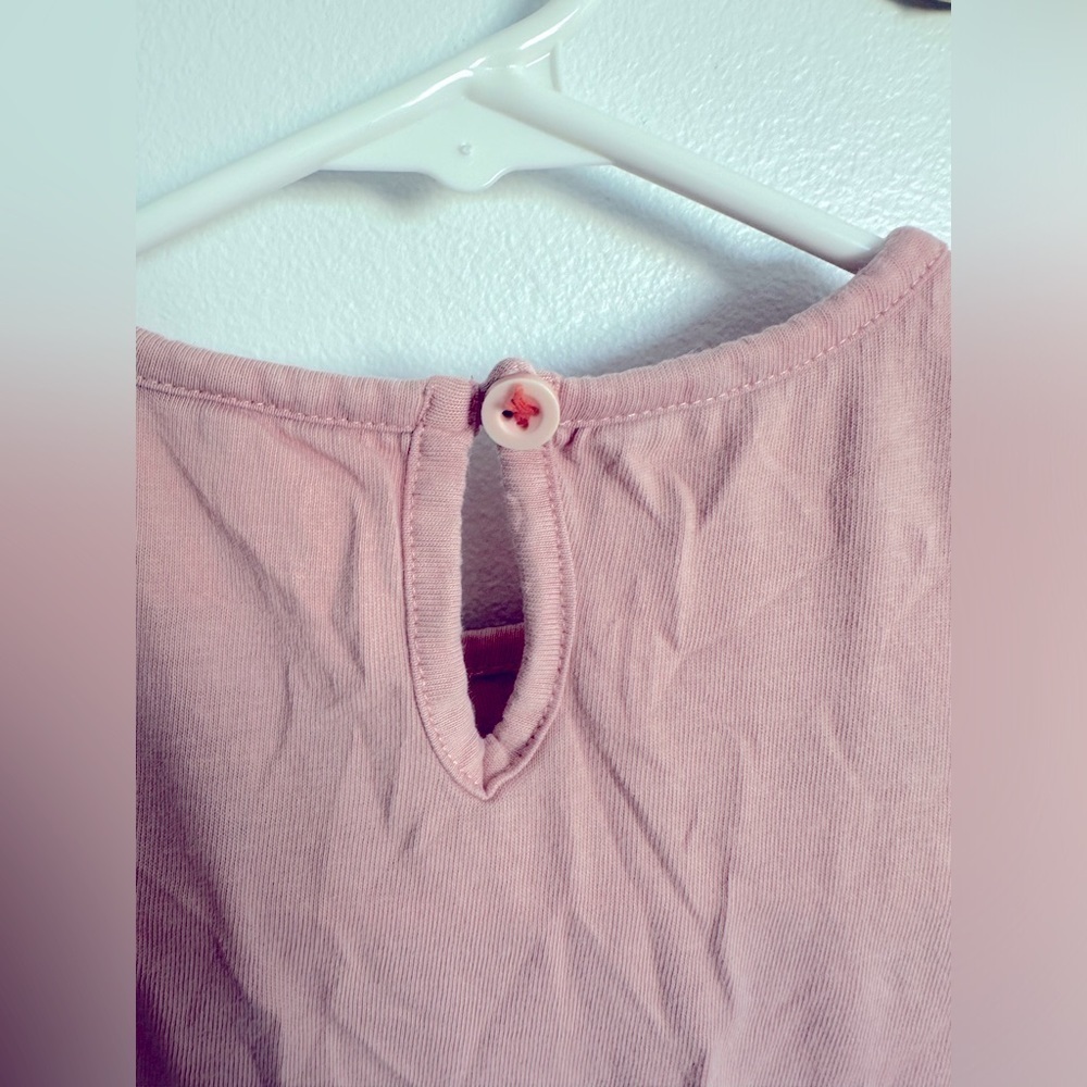SOLD- Boden Girls Top Pink Ruffles Size 3-4T - Picture 6 of 7